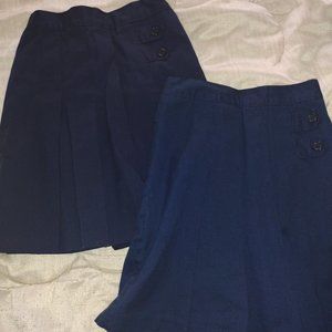 Uniform skirts size 10 girls